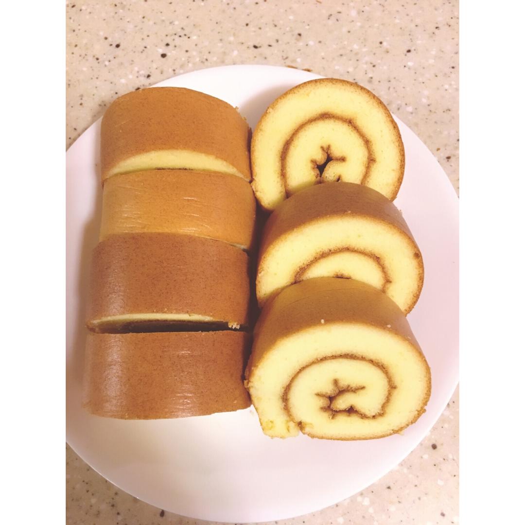 原味蛋糕卷