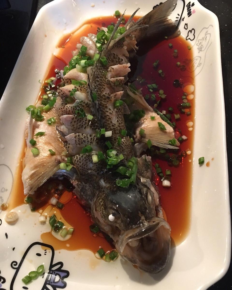 清蒸鲈鱼（海鲜系列一）