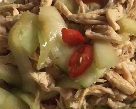 凉拌鸡肉的做法