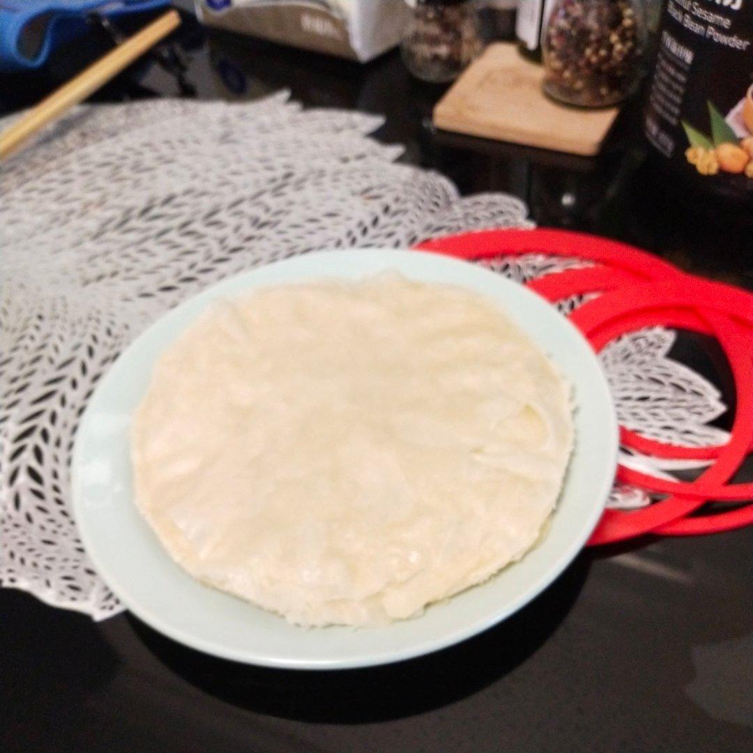 蒸饼卷土豆丝