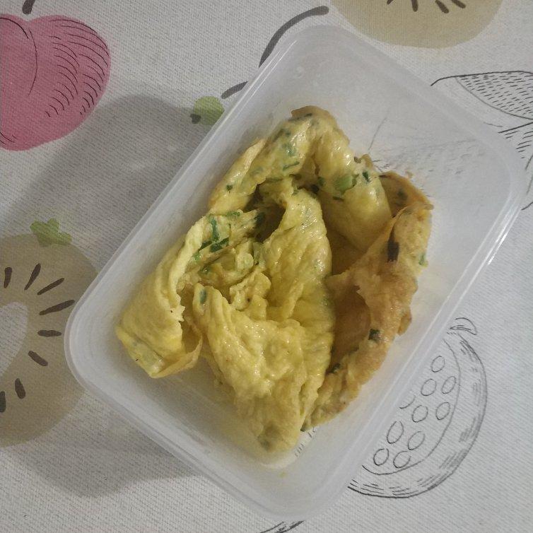 毛葱炒鸡蛋（小蒜炒蛋）