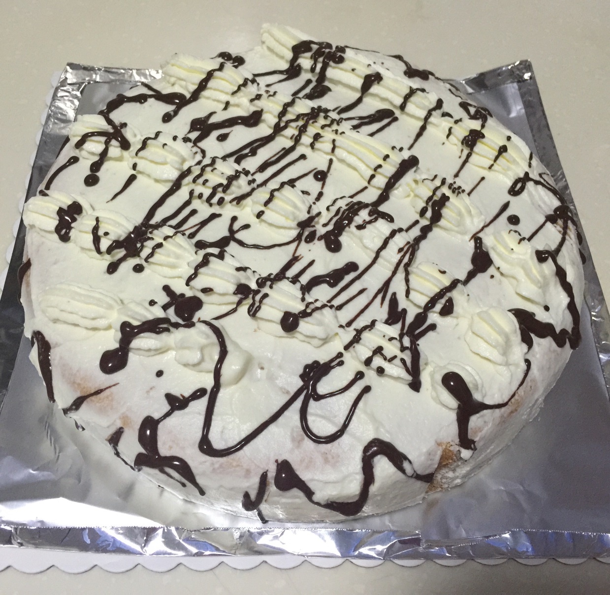 奶油蛋糕的戚风蛋糕坯（更新空气炸锅做法）