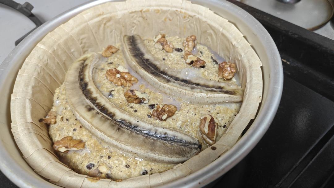 帕梅拉减脂❗️甜品🍰可可燕麦黑巧香蕉磅蛋糕
