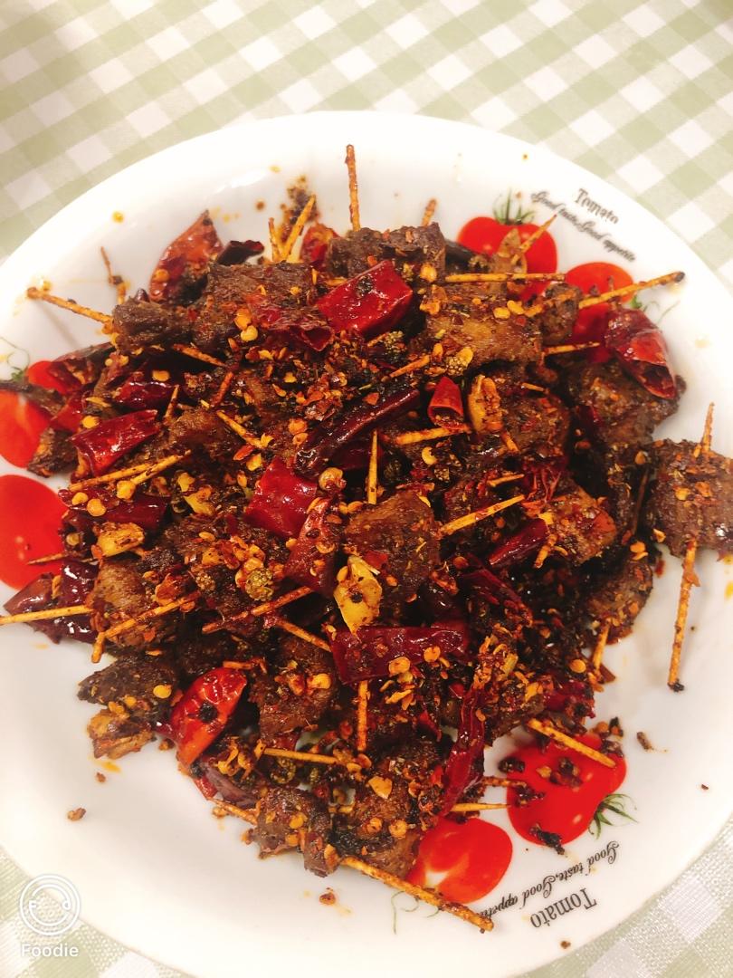 牙签牛肉 道地湖南味