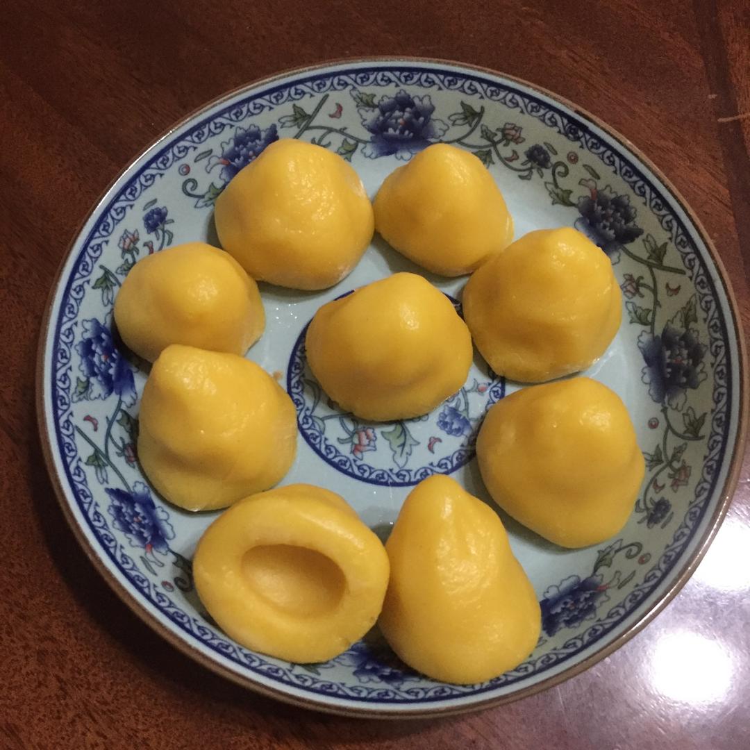 奶香糯米窝窝头