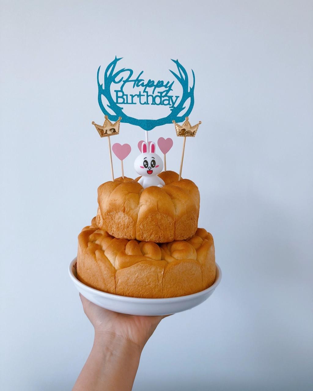 思思大人1104做的特别的生日面包