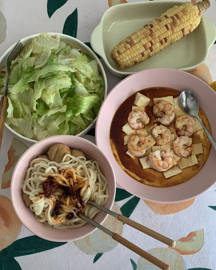 虾仁豆腐蒸水蛋