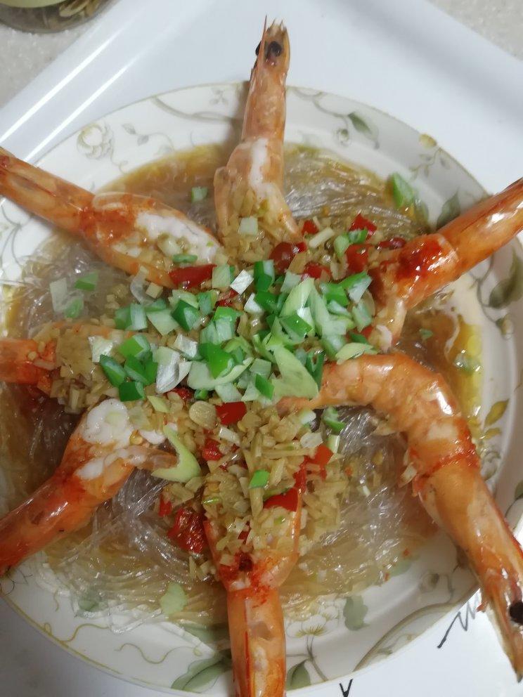 蒜蓉粉丝蒸虾
