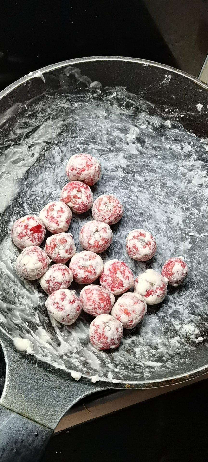 零失败的糖炒山楂（黄桃干）