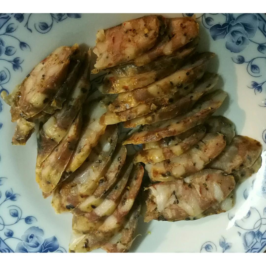 自制麻辣香肠