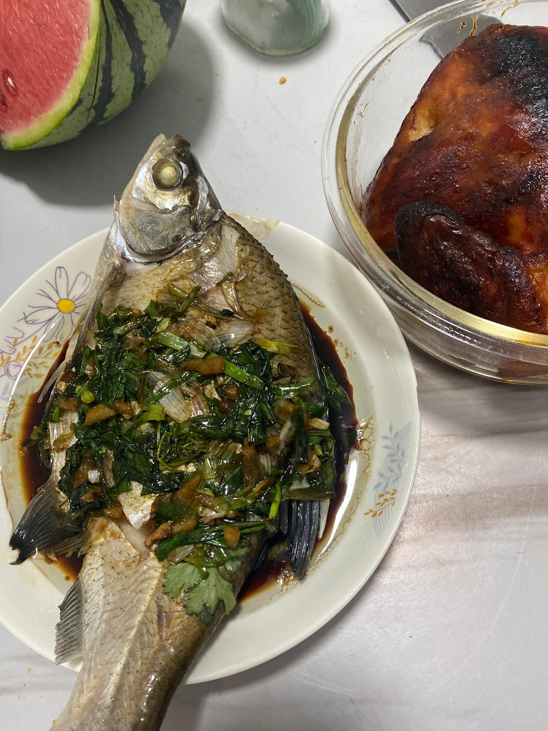 超入味清蒸鱼～清蒸鲈鱼桂花鱼（家常独创）