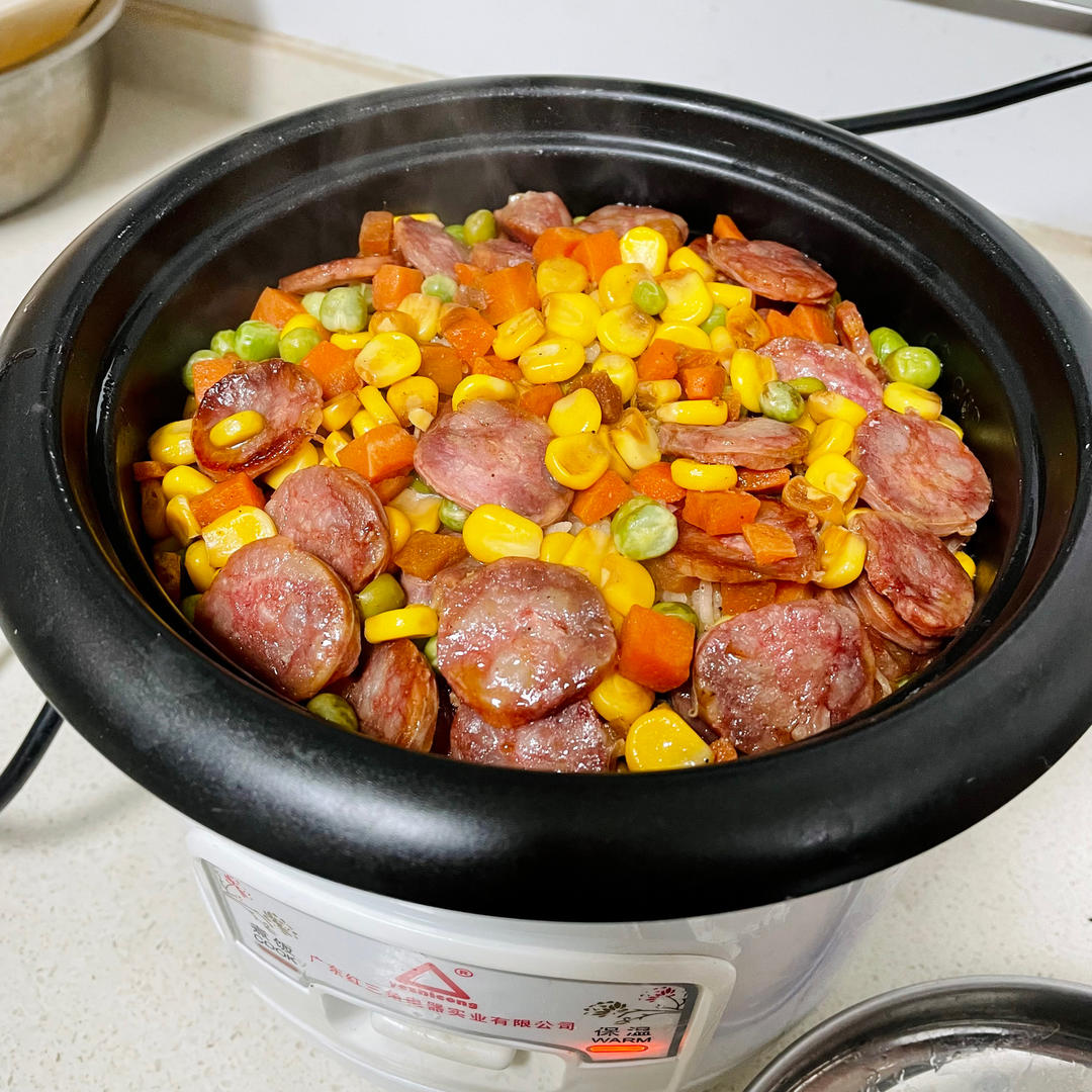 腊肠焖饭
