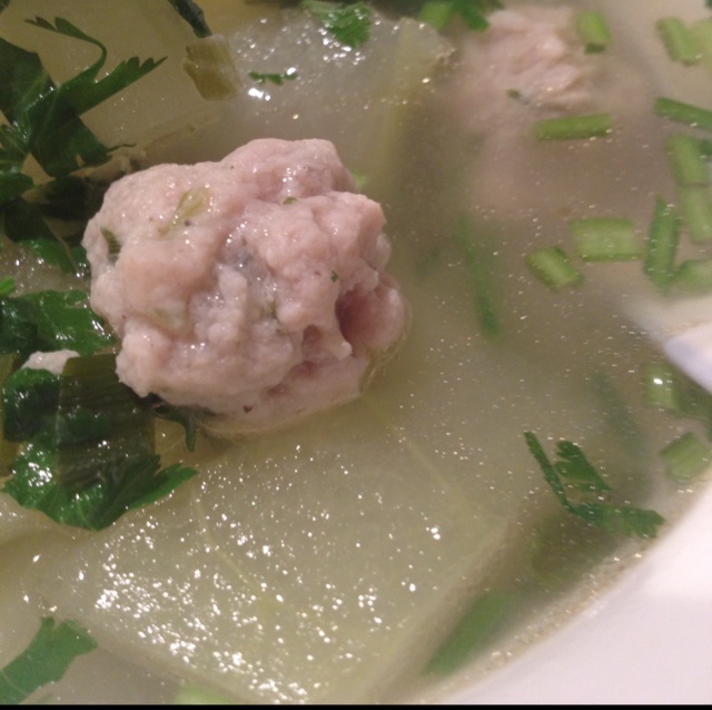 冬瓜肉丸汤
