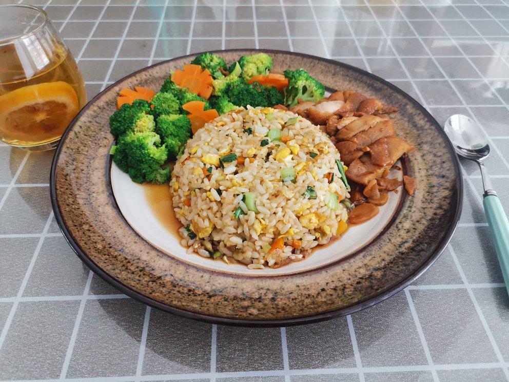 照烧鸡腿饭