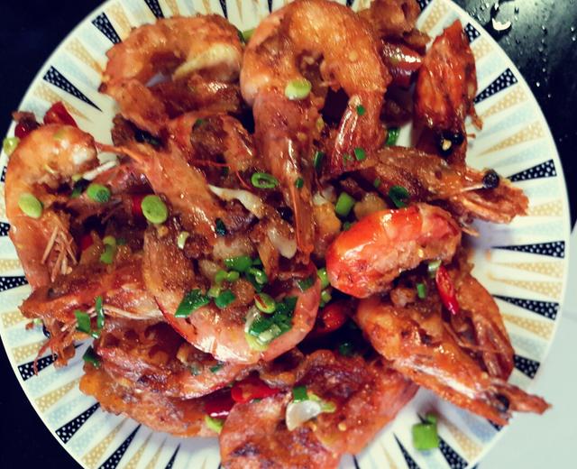 椒盐白虾的做法