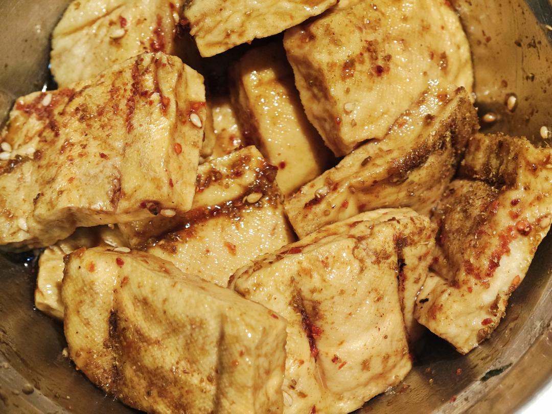 烤包浆豆腐（烤箱版）