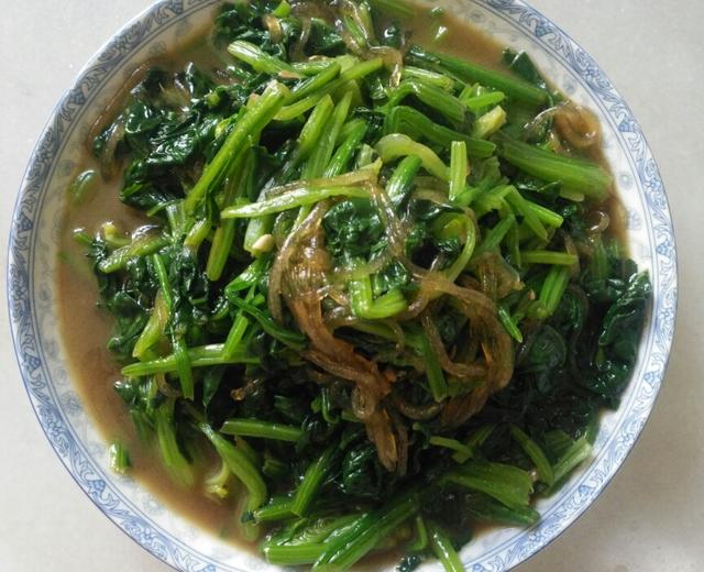 菠菜炖粉条