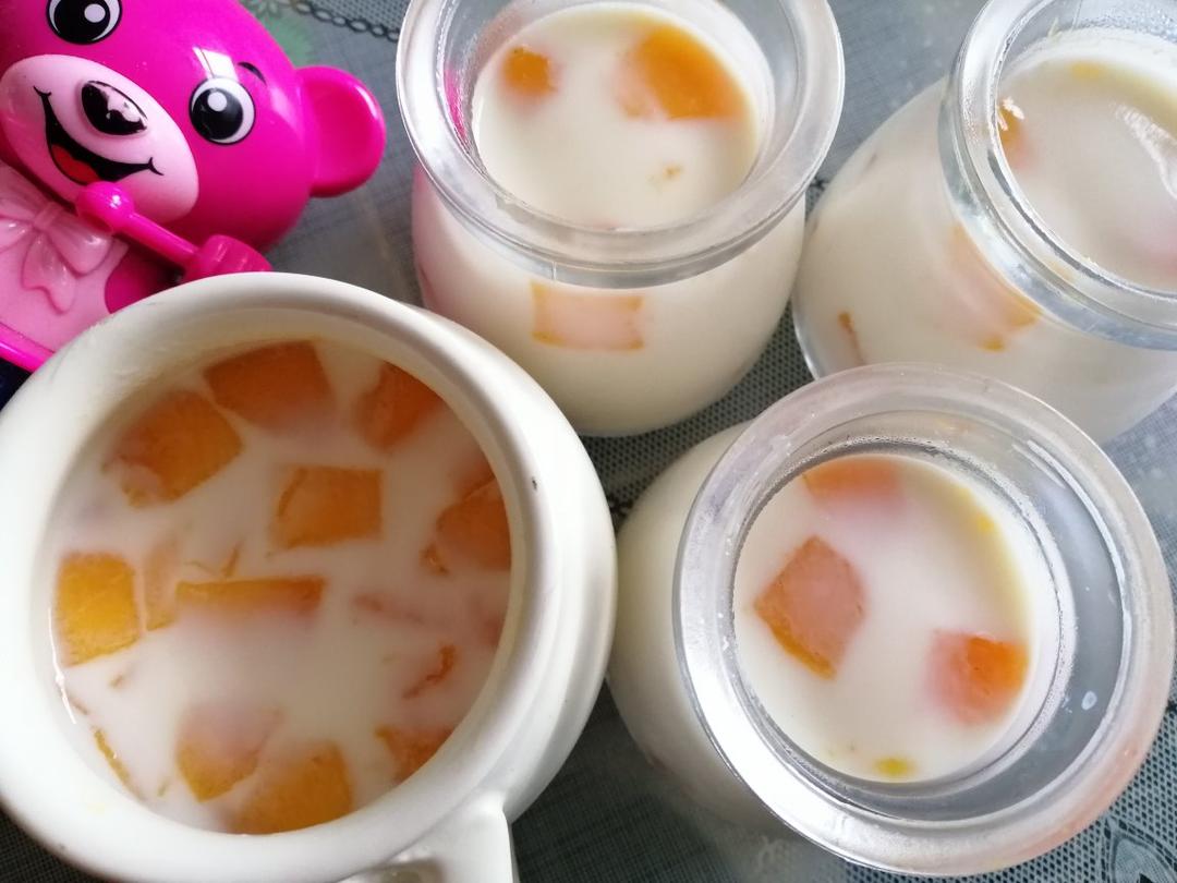 芒果牛奶布丁
