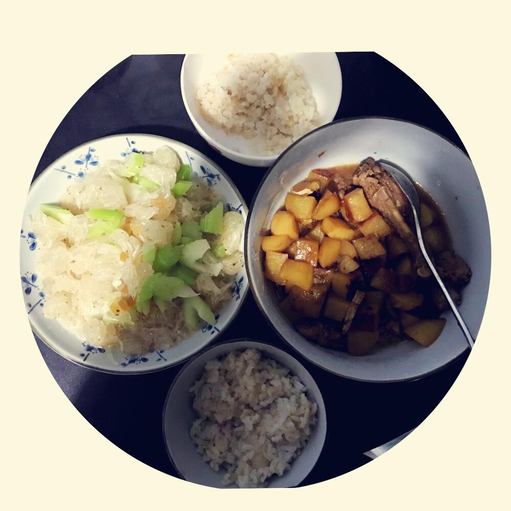 土豆焖鸭肉