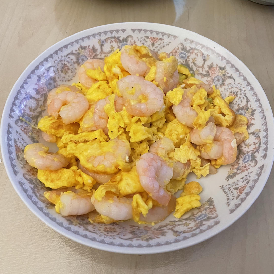 虾仁滑炒鸡蛋