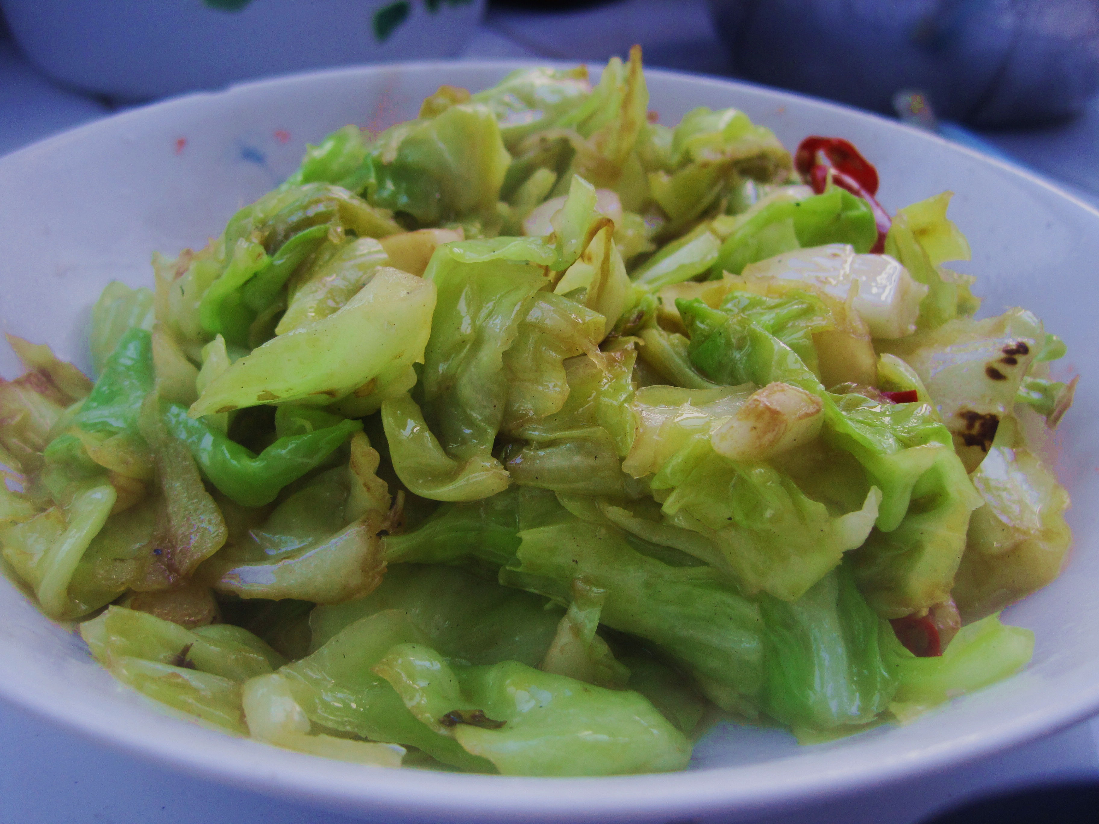 手撕包菜的入味烧法
