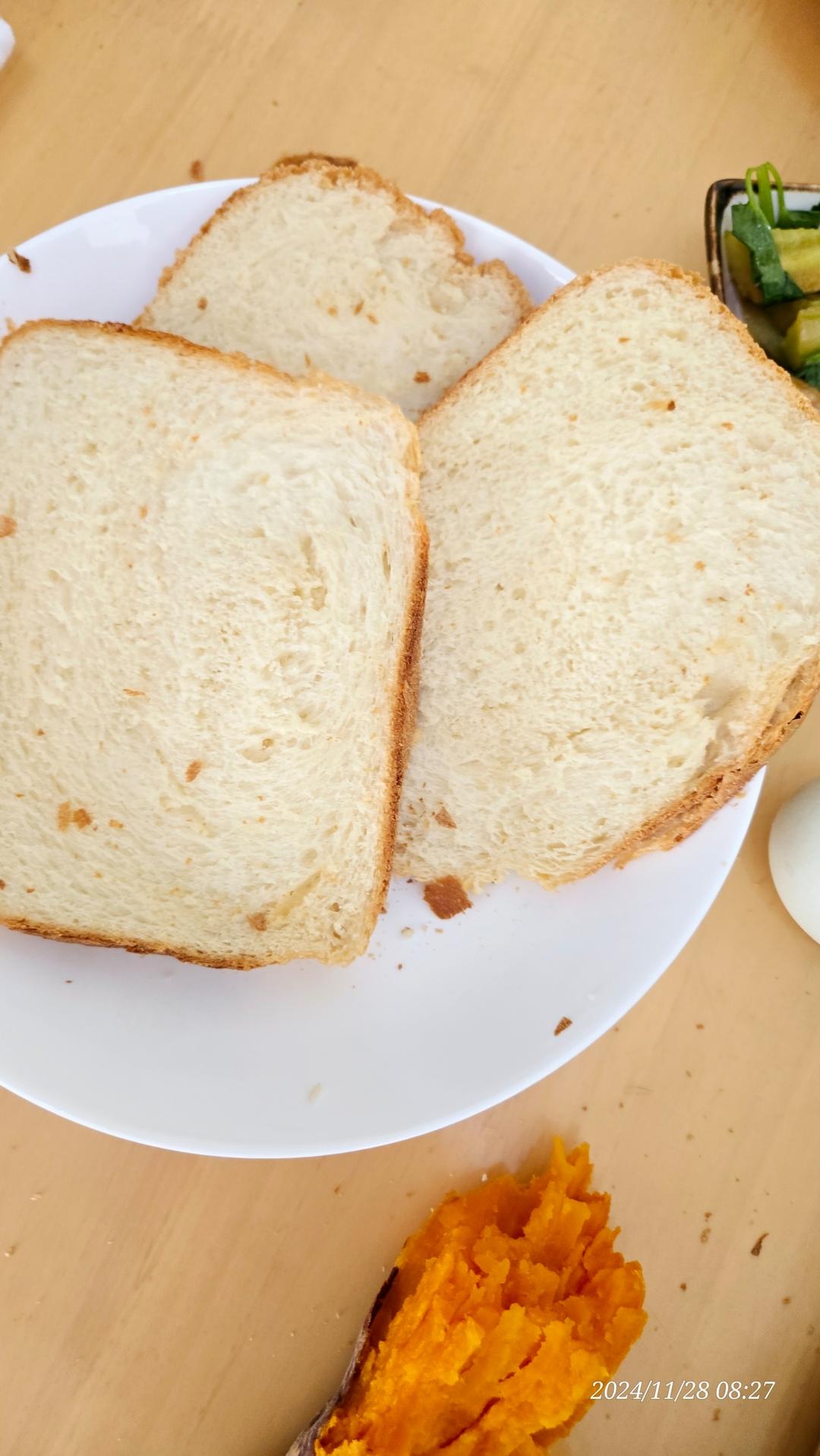 纯奶手撕吐司的做法 步骤1