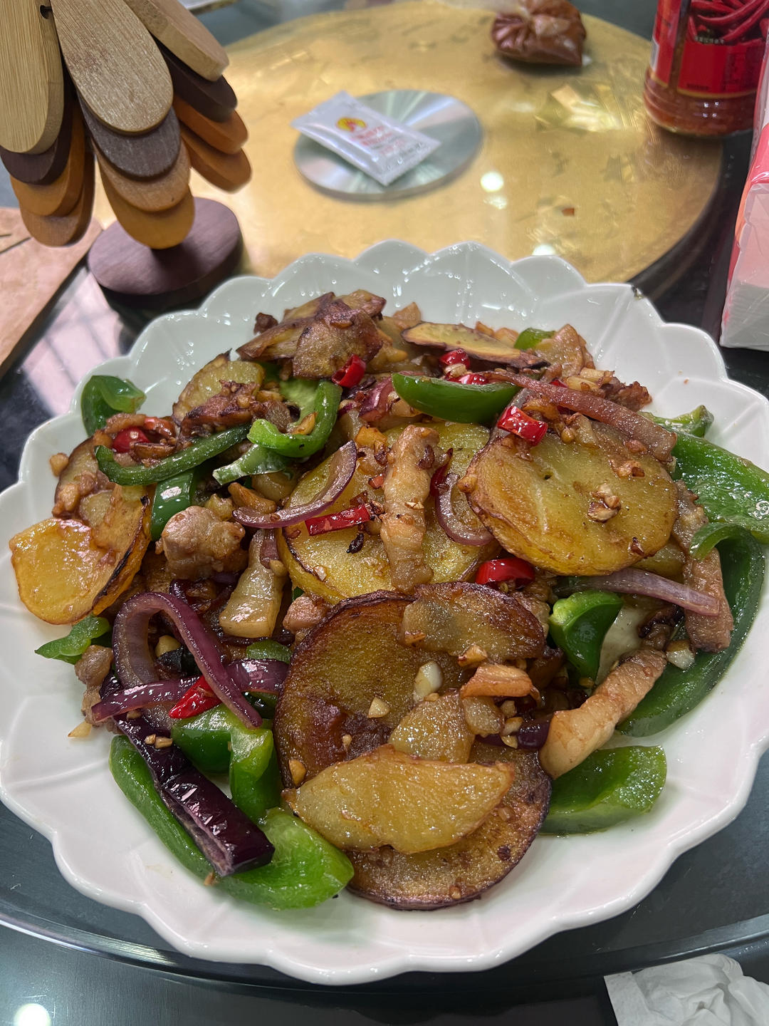 红烧土豆片