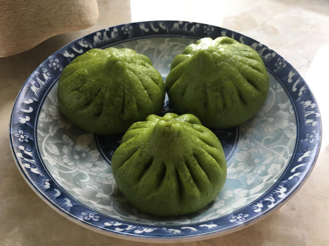 跟蛋糕一样柔软好吃的菠菜馒头