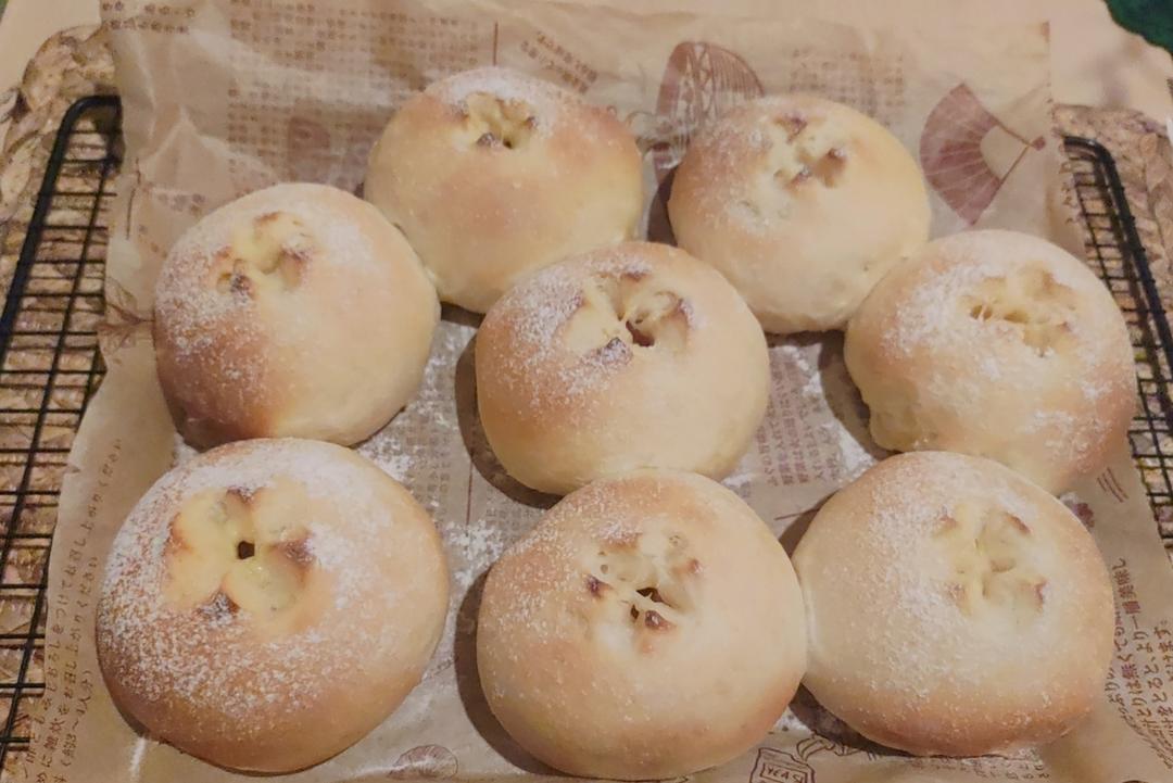 超好吃的熔岩培根芝士面包