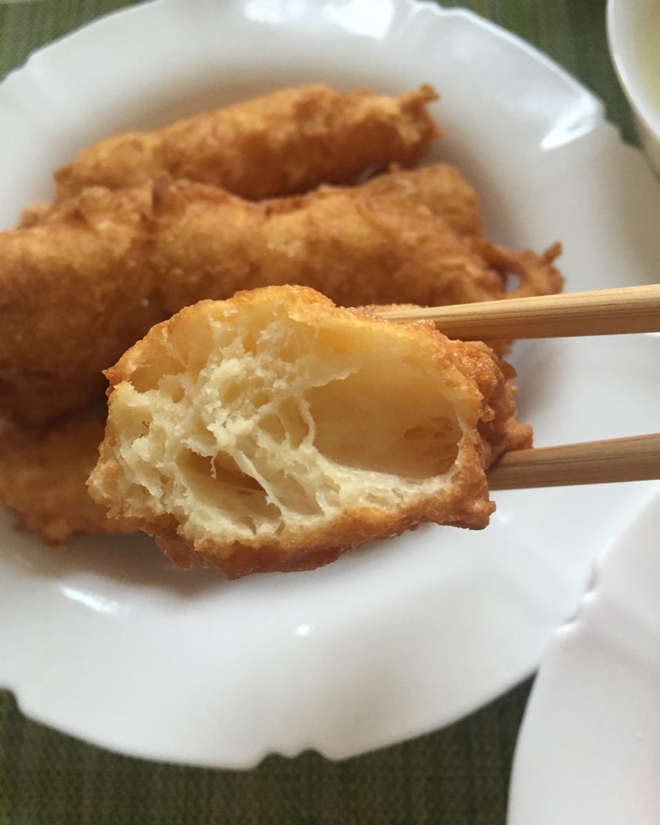 懒人版炸油条