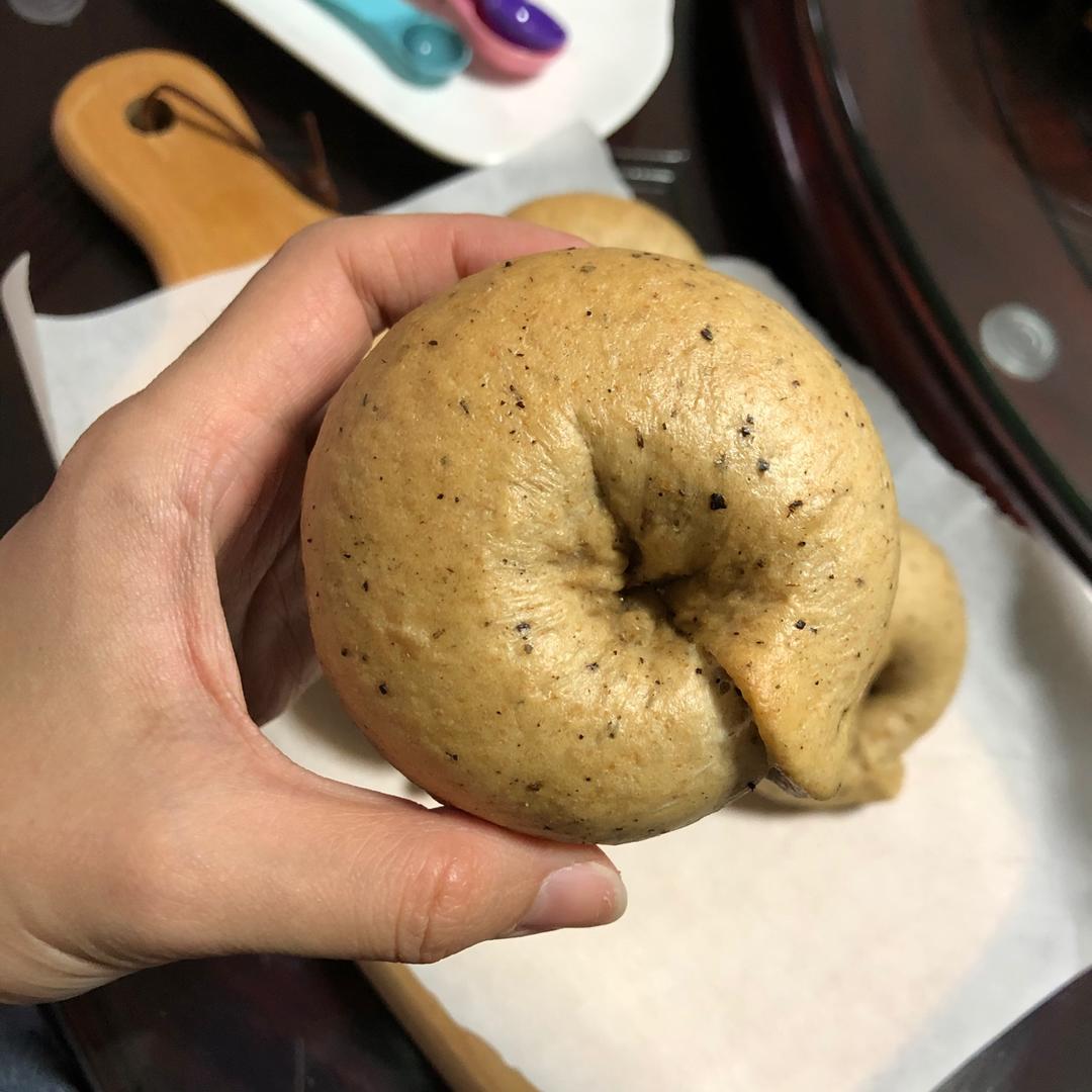 全麥紅茶貝果