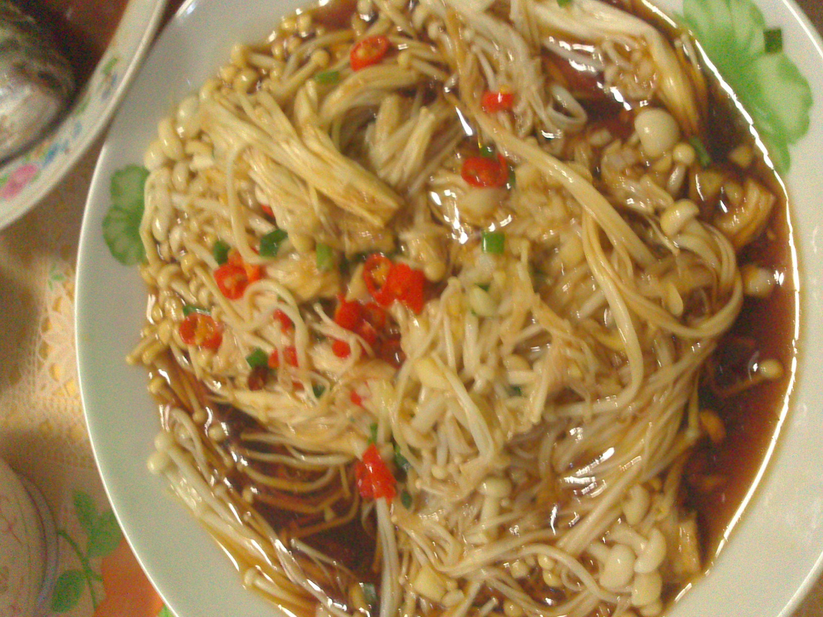 剁椒蒸金针菇