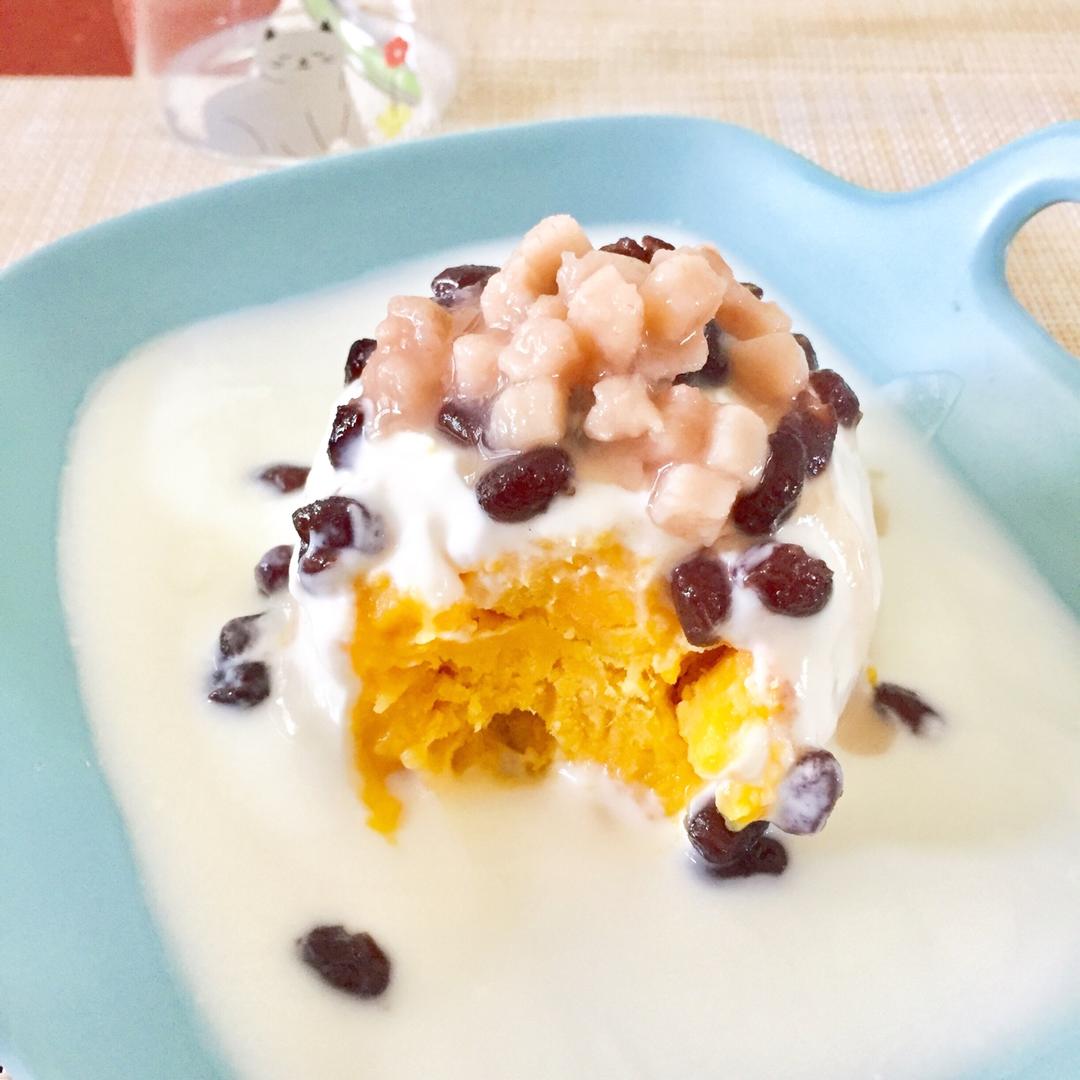 胡嘻嘻6做的酸奶红薯泥