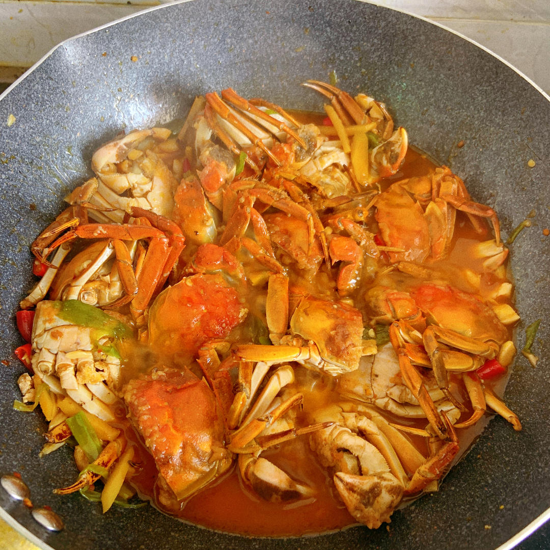 一看就会的"香辣蟹"