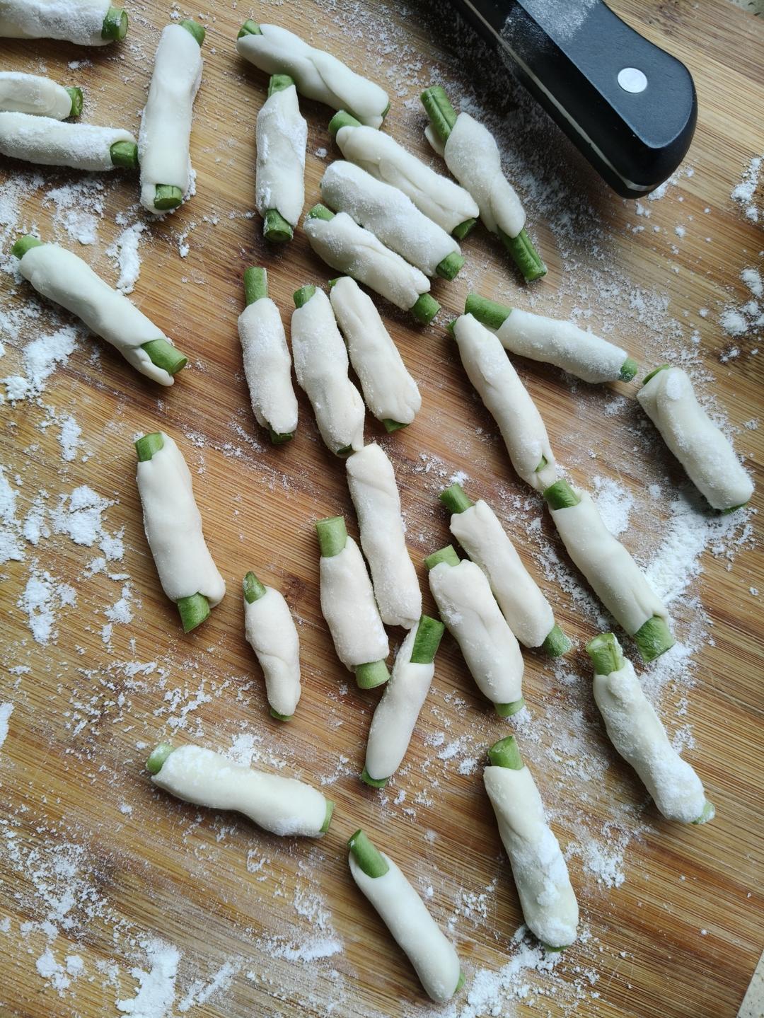 豆角轱辘面