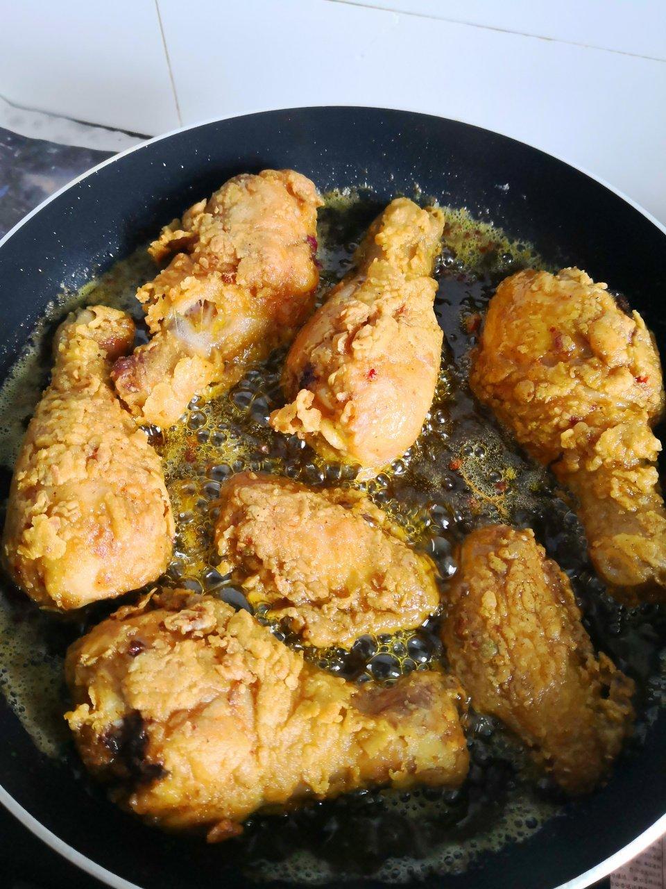 新神的小白做的治愈系炸鸡腿