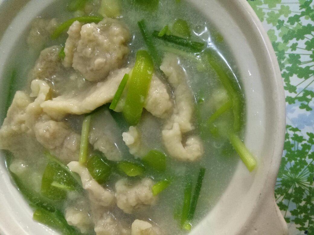 鱼醋饭做的滑肉汤