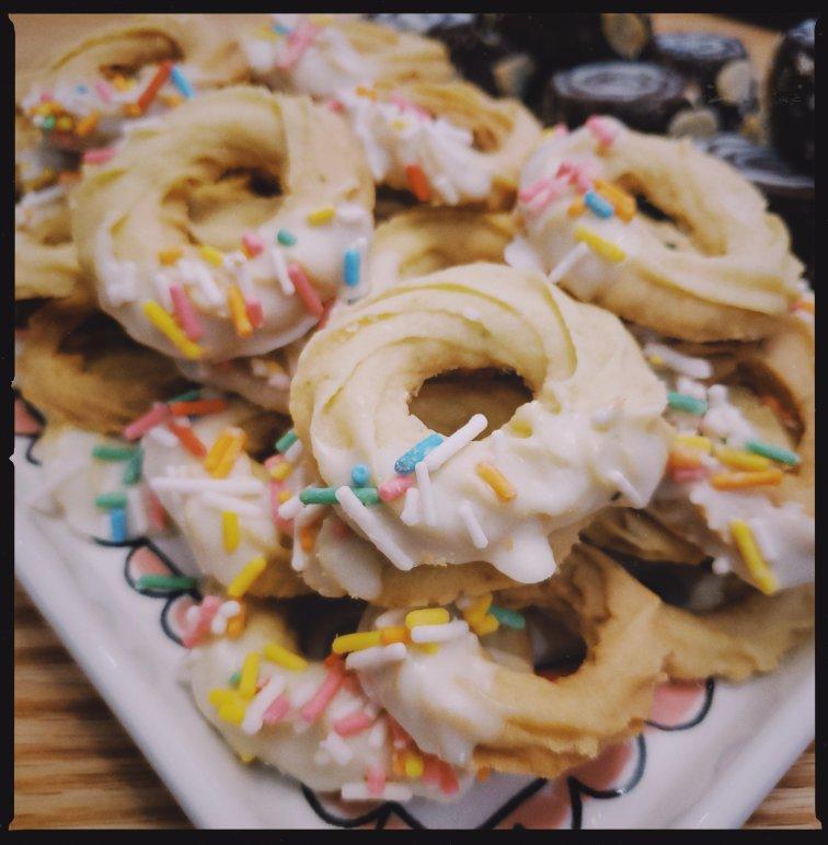 【圣诞】花环小曲奇 Christmas Wreath