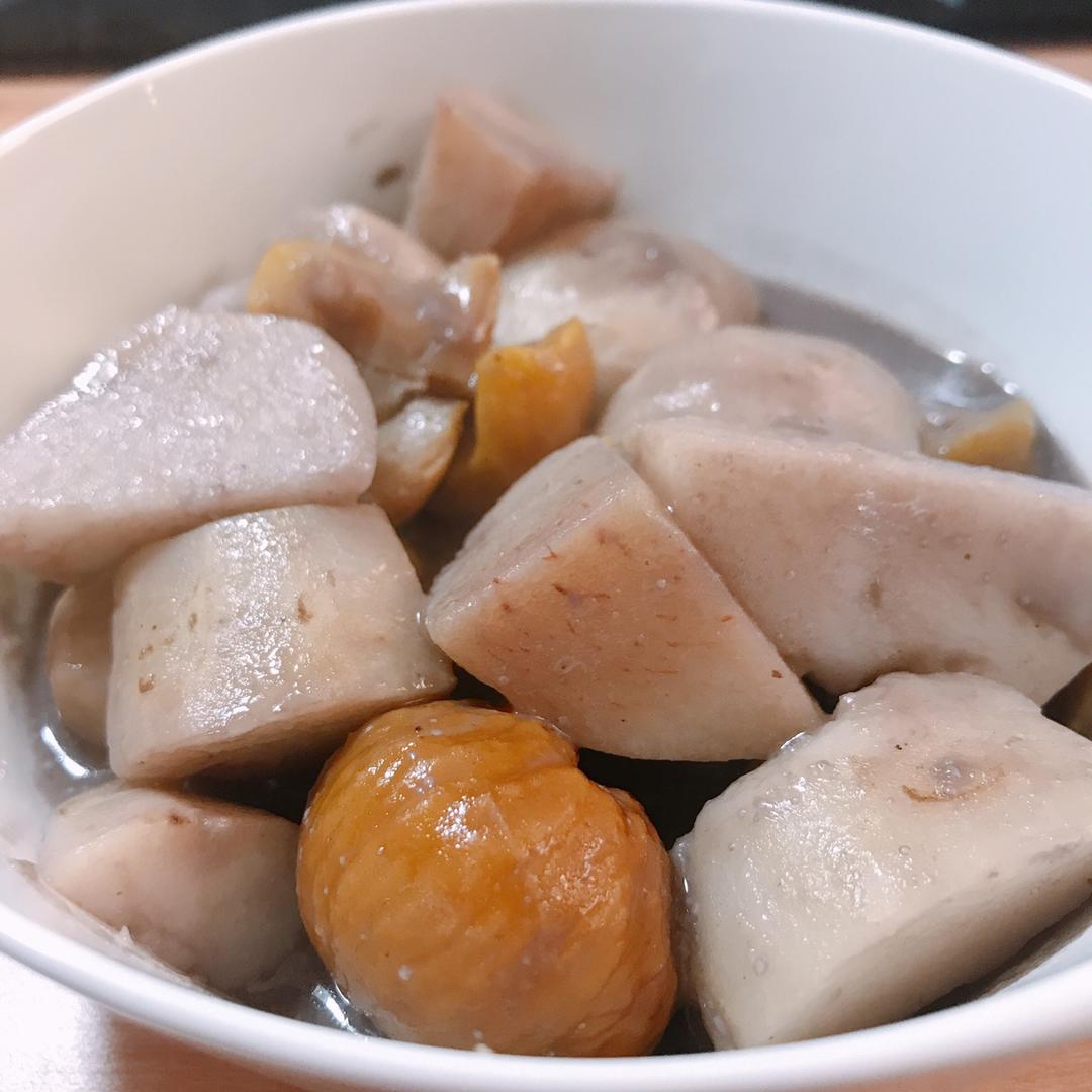 板栗炖芋头