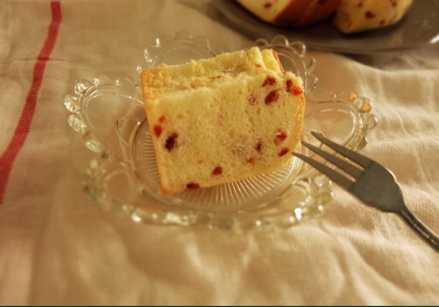 蔓越莓酸奶戚风