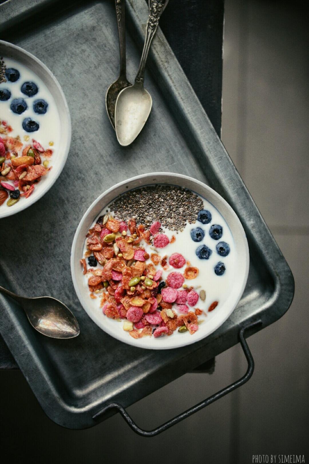 美味健康快手甜品 Vogel’s沃格尔鲜果酸奶谷物麦片碗