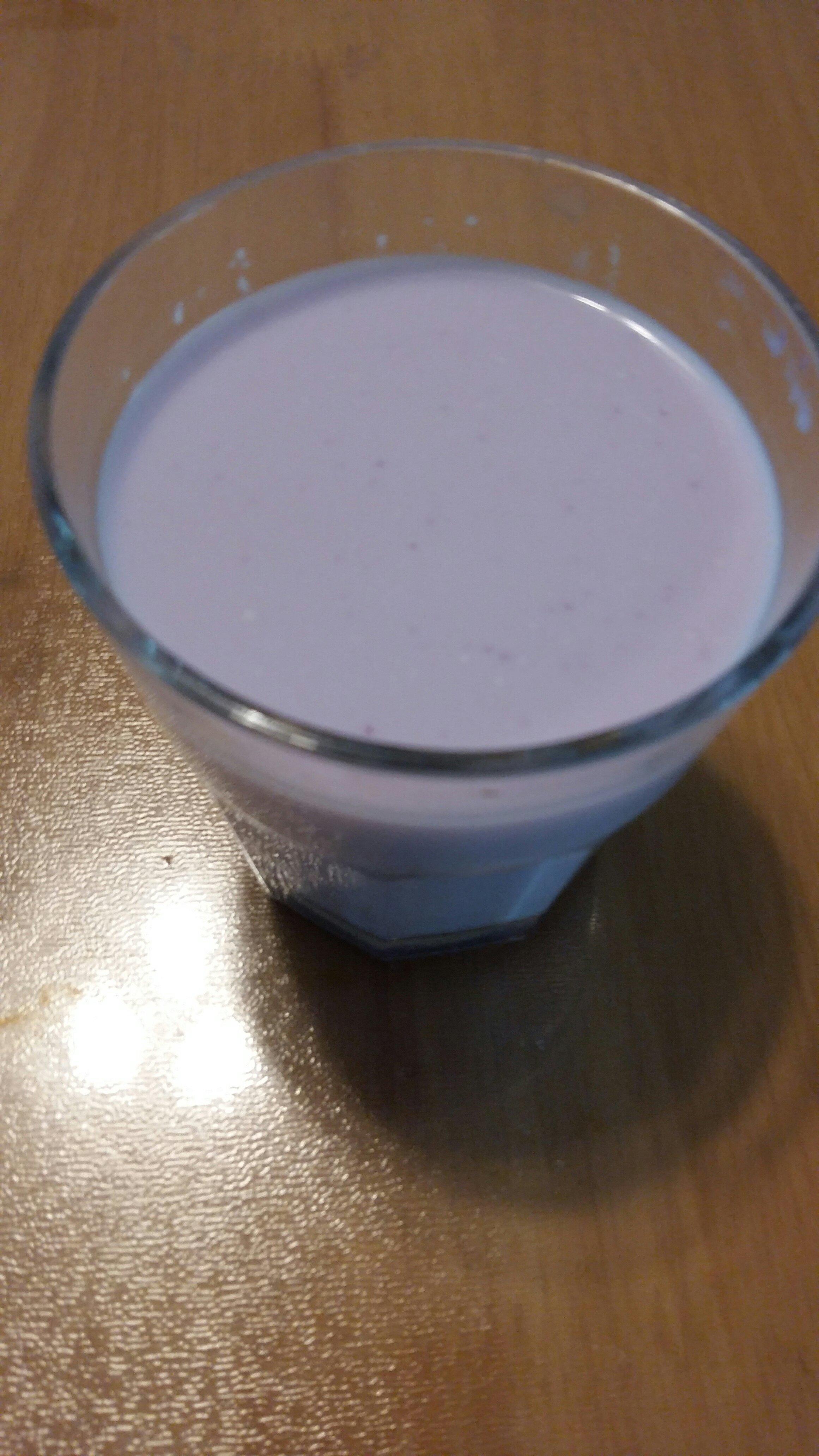 紫薯牛奶的做法 步骤3