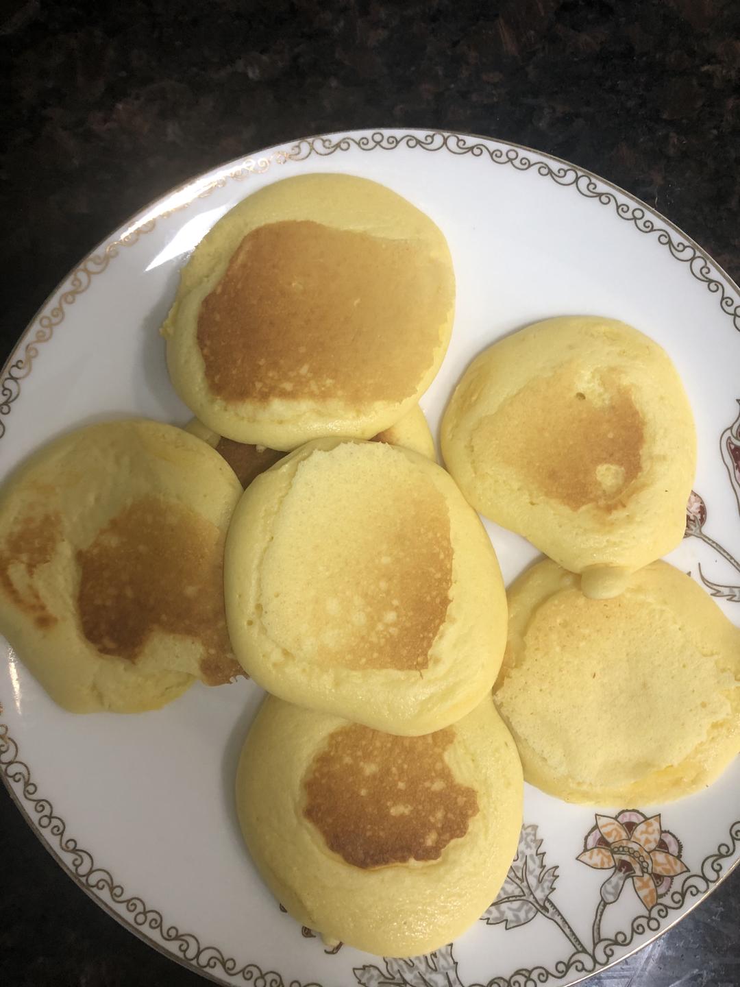 快手鸡蛋松饼的做法