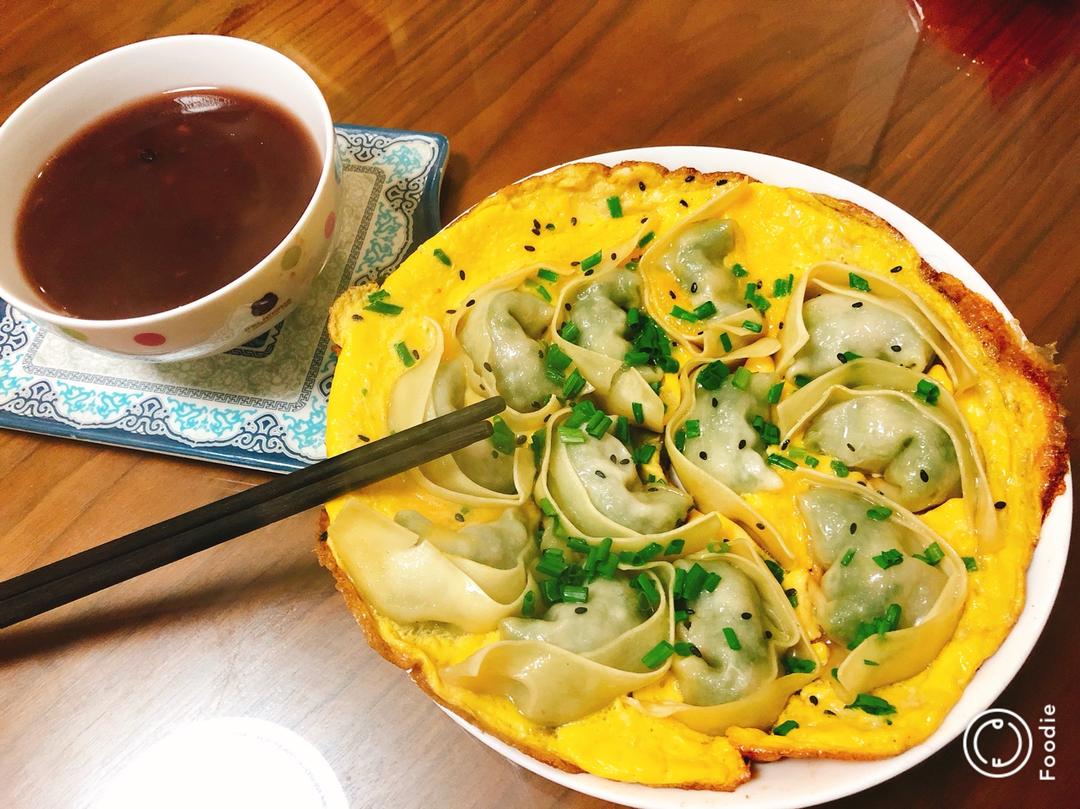 抱蛋煎馄饨