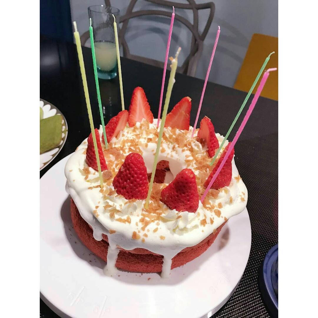 红丝绒戚风蛋糕-精华液版