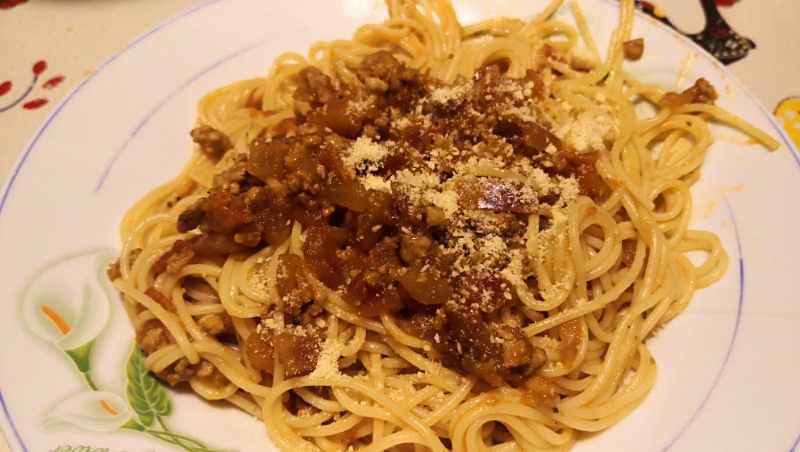 【番茄肉酱意面】