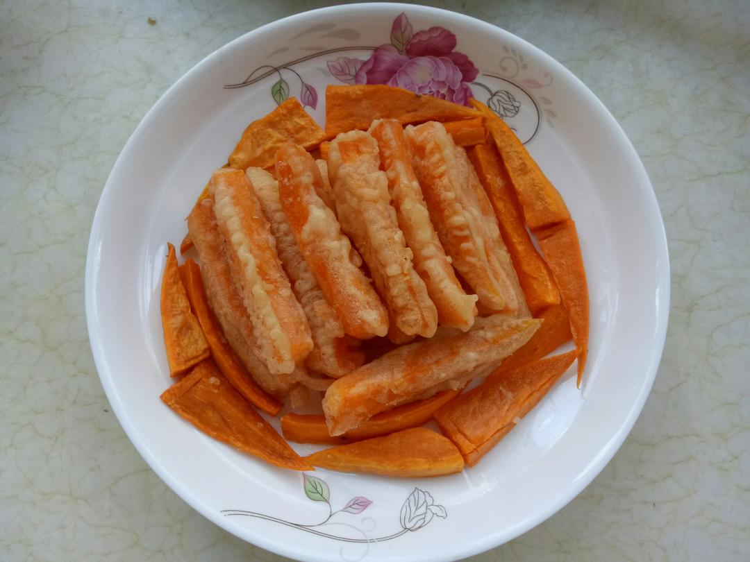 清爽简单炸红薯条（炸地瓜条）