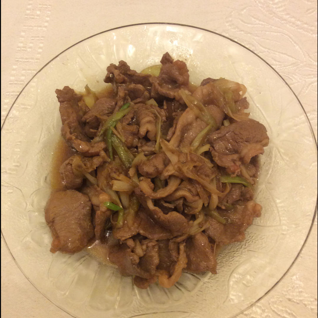 葱爆羊肉