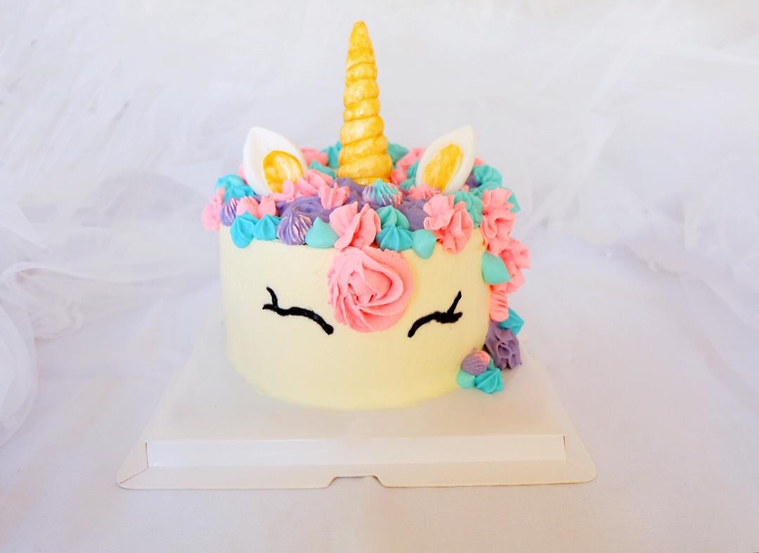 独角兽蛋糕视频 Unicorn cake