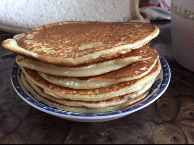 超级简单pancake【无黄油健康版】